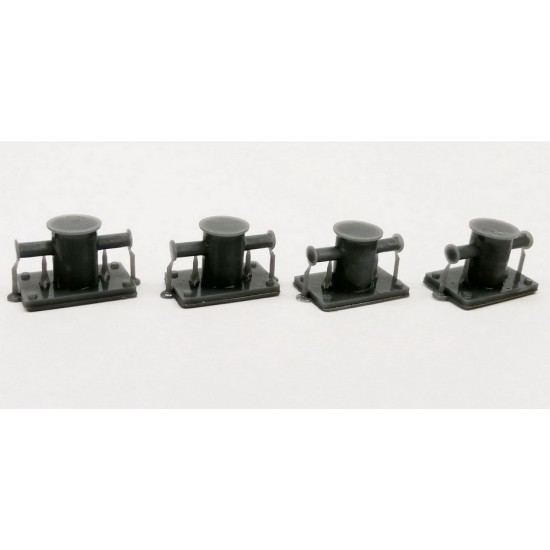 1/35 3D Resin Print: Mooring Bollard (4pcs) 1/35 3D Resin Print: Mooring Bollard (4pcs)