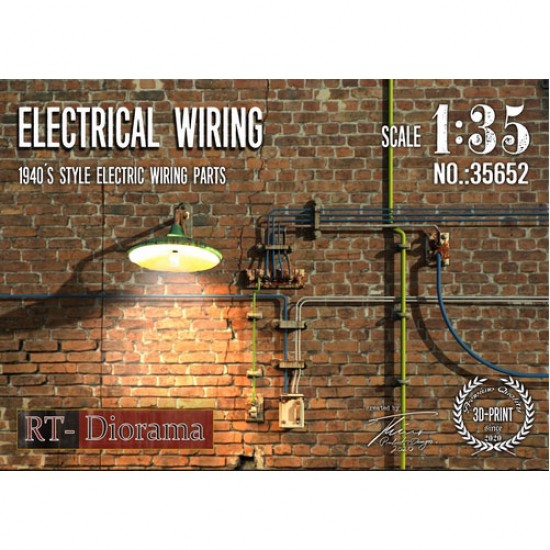 1/35 3D Resin Print: Electrical Wiring Set 1/35 3D Resin Print: Electrical Wiring Set