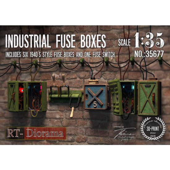 1/35 Industrial Fuse Boxes 1/35 Industrial Fuse Boxes