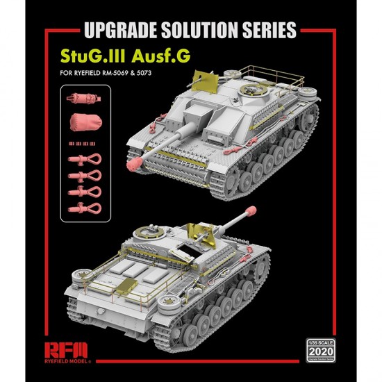 1/35 Upgrade Detail set for RM-5069 / RM-5073 StuG. III Ausf. G 1/35 Upgrade Detail set for RM-5069 / RM-5073 StuG. III Ausf. G