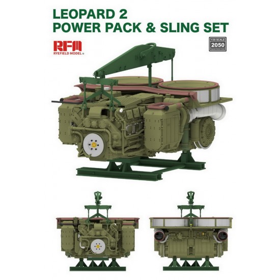 1/35 Leopard 2 Power Pack & Sling Set 1/35 Leopard 2 Power Pack & Sling Set
