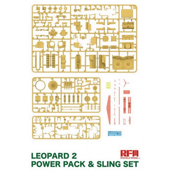 1/35 Leopard 2 Power Pack & Sling Set 1/35 Leopard 2 Power Pack & Sling Set
