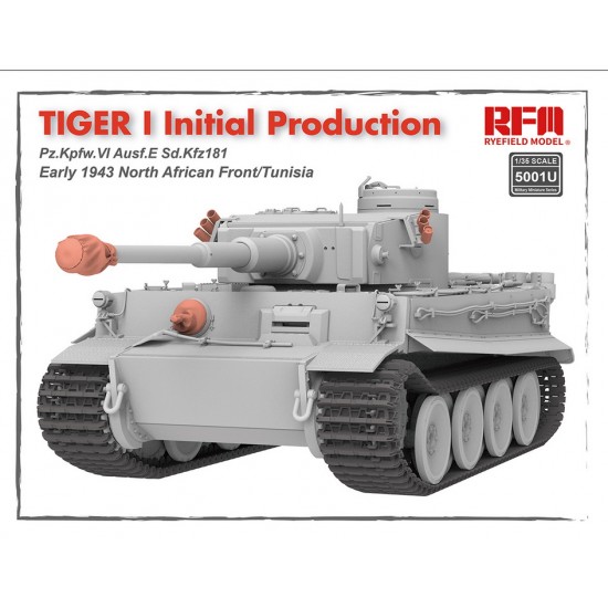 1/35 Tiger I Initial Production Early 1943 North African Front/Tunisia 1/35 Tiger I Initial Production Early 1943 North African Front/Tunisia