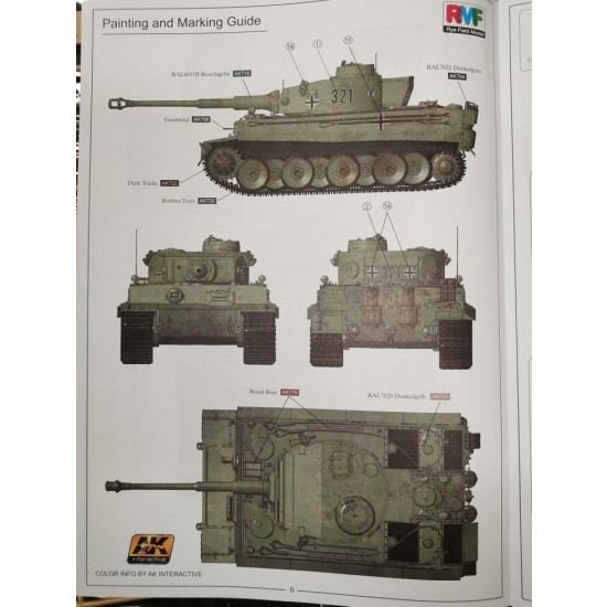 1/35 Pz.kpfw.VI Tiger I Ausf.E Early Production S.PZ.ABT.503 in Eastern Front 1943 1/35 Pz.kpfw.VI Tiger I Ausf.E Early Production S.PZ.ABT.503 in Eastern Front 1943