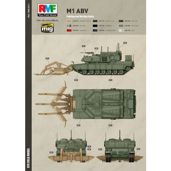 1/35 US M1 Assault Breacher Vehicle 1/35 US M1 Assault Breacher Vehicle
