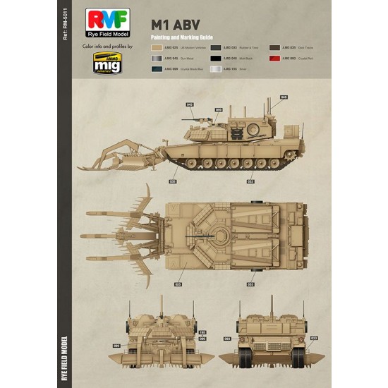1/35 US M1 Assault Breacher Vehicle 1/35 US M1 Assault Breacher Vehicle