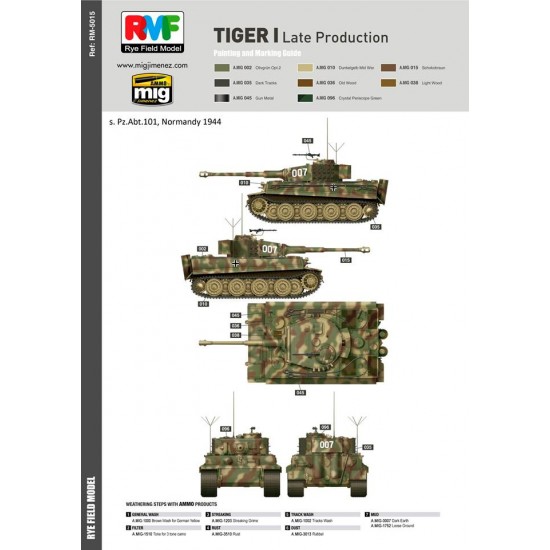 1/35 SdKfz.181 PzKpfw.VI Ausf.E Tiger I Late Production 1/35 SdKfz.181 PzKpfw.VI Ausf.E Tiger I Late Production