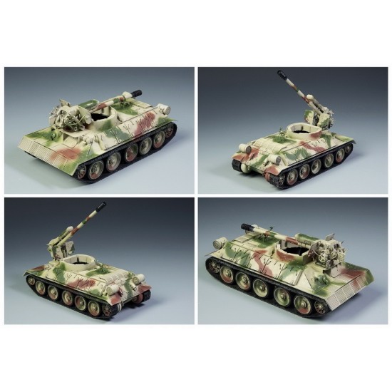1/35 Syrian Self-propelled Howitzer T-34/D30 122MM
