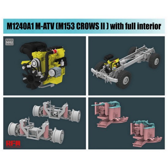 1/35 M1240A1 M-ATV (M153 CROWS II) with Full Interior 1/35 M1240A1 M-ATV (M153 CROWS II) with Full Interior