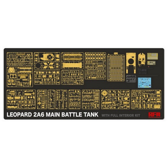 1/35 Leopard 2 A6 Main Battle Tank w/Full Interior 1/35 Leopard 2 A6 Main Battle Tank w/Full Interior