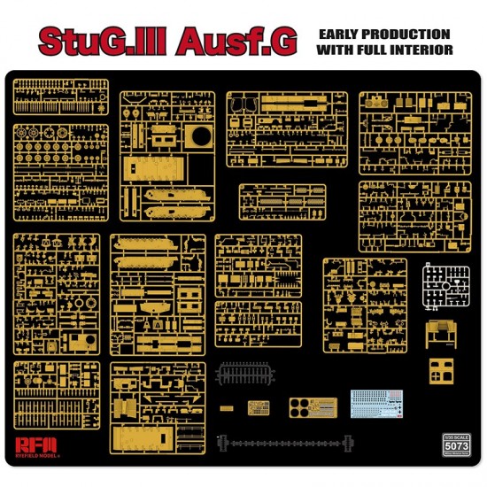 1/35 StuG. III Ausf. G Early Production w/Full Interior & Workable Track Links 1/35 StuG. III Ausf. G Early Production w/Full Interior & Workable Track Links