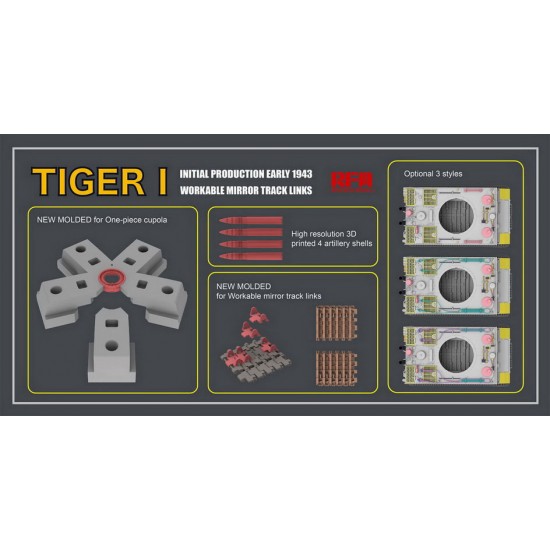 1/35 Tiger I 100# Initial Production Early 1943 1/35 Tiger I 100# Initial Production Early 1943