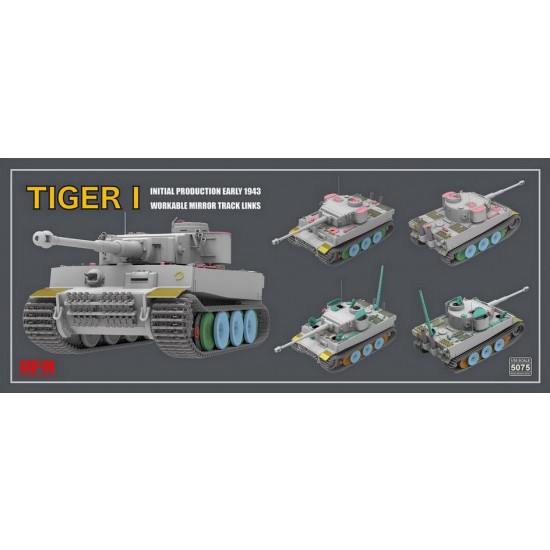 1/35 Tiger I 100# Initial Production Early 1943