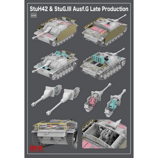 1/35 StuH42 & StuG.III Ausf.G Late Production 1/35 StuH42 & StuG.III Ausf.G Late Production