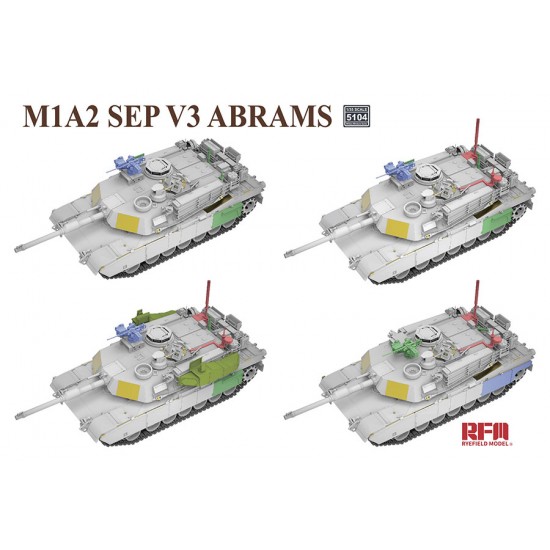 1/35 M1A2 Sep V3 Abrams Main Battle Tank 1/35 M1A2 Sep V3 Abrams Main Battle Tank