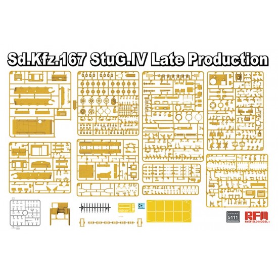 1/35 SdKfz.167 Stug.IV Late with Engine and Workable Tracks 1/35 SdKfz.167 Stug.IV Late with Engine and Workable Tracks