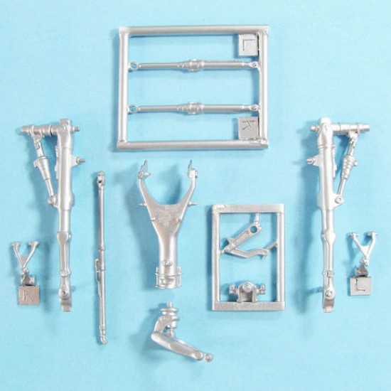 1/32 Mirage IIIC Landing Gear for Italeri kits (white metal) 1/32 Mirage IIIC Landing Gear for Italeri kits (white metal)
