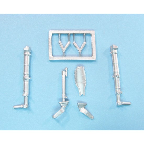 1/35 Messerschmitt Bf 109G-1 Landing Gear for Border Models (white metal) 1/35 Messerschmitt Bf 109G-1 Landing Gear for Border Models (white metal)