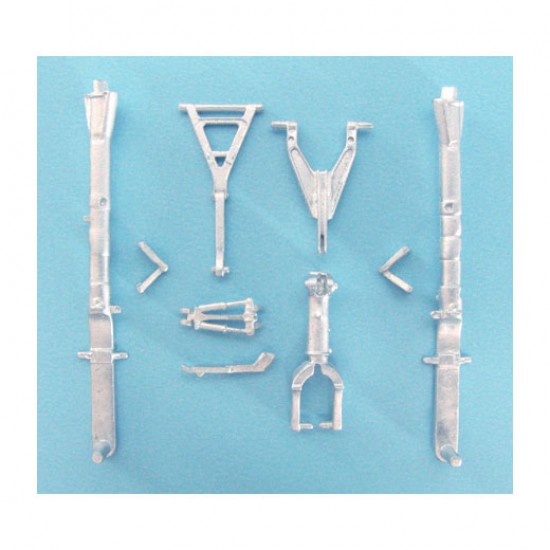 1/48 F-105 Landing Gear for Hobby Boss kits (white metal) 1/48 F-105 Landing Gear for Hobby Boss kits (white metal)
