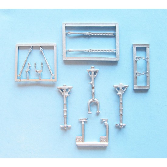 1/48 FMA IA 58 Pucara Landing Gear for Kinetic kits 1/48 FMA IA 58 Pucara Landing Gear for Kinetic kits
