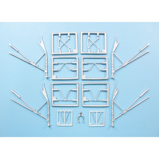 1/48 Avro Lancaster B Mk. I Landing Gear for HK Models 1/48 Avro Lancaster B Mk. I Landing Gear for HK Models