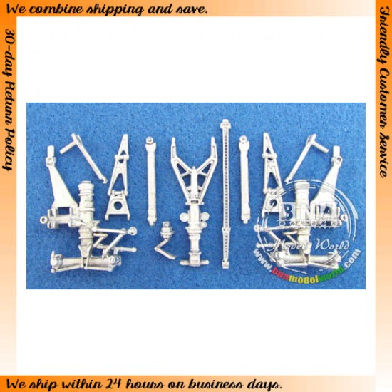 1/72 B-1 Lancer Landing Gear (White Metal) for Monogram/Revell kit 1/72 B-1 Lancer Landing Gear (White Metal) for Monogram/Revell kit