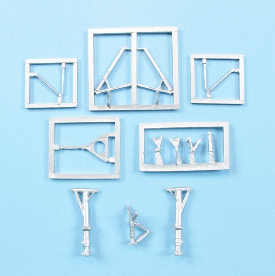 1/72 Boeing P-8A Poseidon/737-800 Landing Gear for Big Planes Kit (white metal) 1/72 Boeing P-8A Poseidon/737-800 Landing Gear for Big Planes Kit (white metal)
