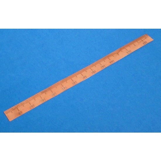 Flexible Copper Ruler in mm (millimetre)