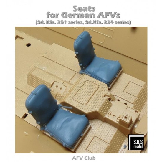 1/35 German AFV Sd.Kfz. 251, Sd.Kfz.234 Seats 1/35 German AFV Sd.Kfz. 251, Sd.Kfz.234 Seats