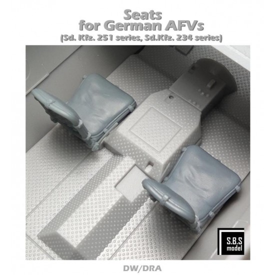 1/35 German AFV Sd.Kfz. 251, Sd.Kfz.234 Seats 1/35 German AFV Sd.Kfz. 251, Sd.Kfz.234 Seats