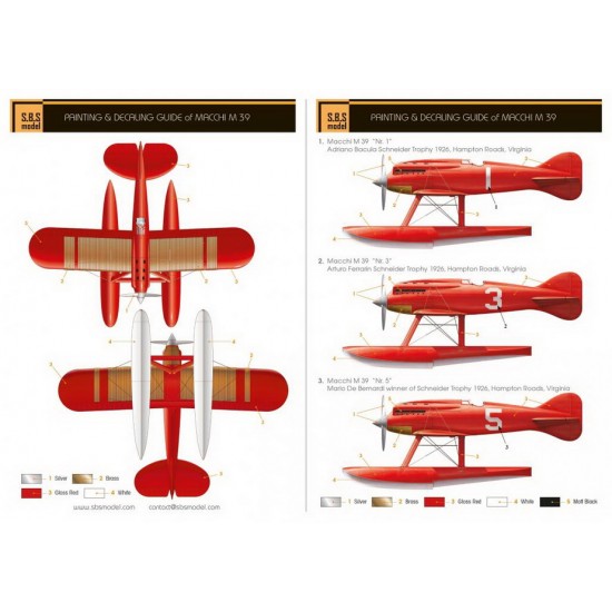 1/48 Macchi M.39 Racing Seaplane Resin kit 1/48 Macchi M.39 Racing Seaplane Resin kit