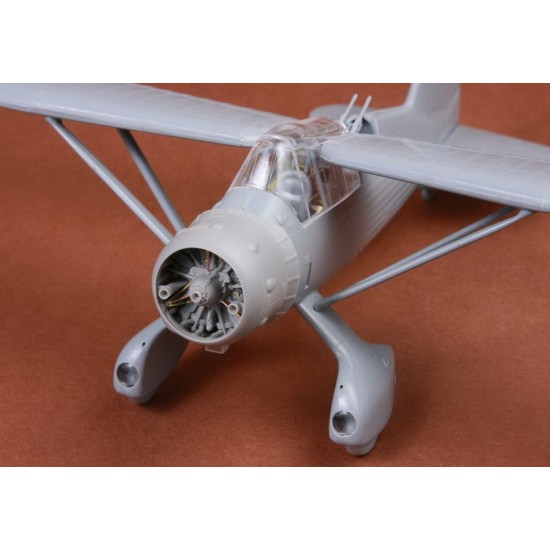 1/48 Westland Lysander Mk.III Engine & Cowling set for Eduard/Gavia kit 1/48 Westland Lysander Mk.III Engine & Cowling set for Eduard/Gavia kit