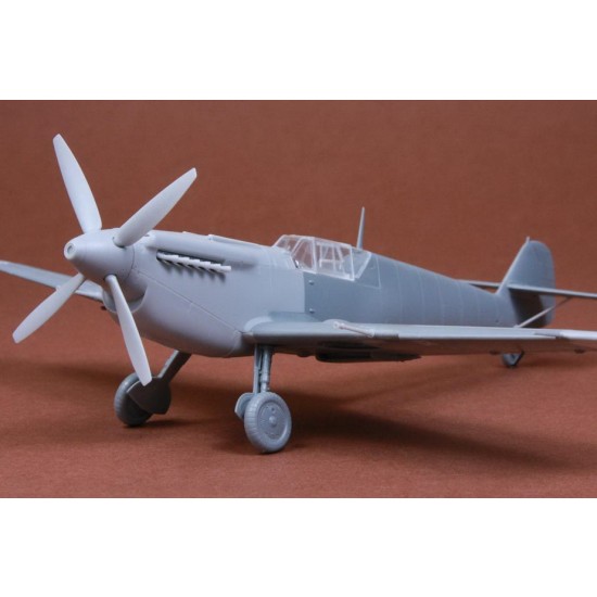 1/48 Hispano HA-1112 M.1L Buchon Movie Star Conversion set for Tamiya Bf-109G-6 kit 1/48 Hispano HA-1112 M.1L Buchon Movie Star Conversion set for Tamiya Bf-109G-6 kit