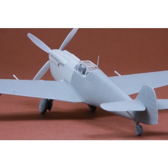 1/48 Hispano HA-1112 M.1L Buchon Movie Star Conversion set for Tamiya Bf-109G-6 kit 1/48 Hispano HA-1112 M.1L Buchon Movie Star Conversion set for Tamiya Bf-109G-6 kit