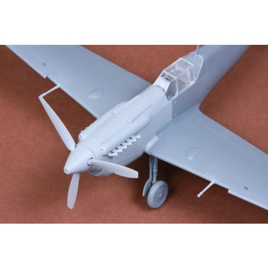 1/48 Hispano HA-1112 M.1L Buchon Movie Star Conversion set for Tamiya Bf-109G-6 kit 1/48 Hispano HA-1112 M.1L Buchon Movie Star Conversion set for Tamiya Bf-109G-6 kit