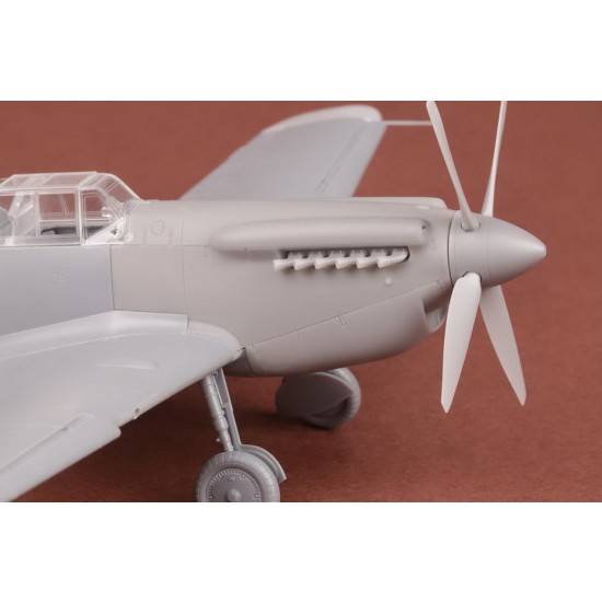 1/48 Spanish AF Hispano HA-1112 M.1L Buchon Conversion set for Tamiya Bf-109G-6 kit 1/48 Spanish AF Hispano HA-1112 M.1L Buchon Conversion set for Tamiya Bf-109G-6 kit