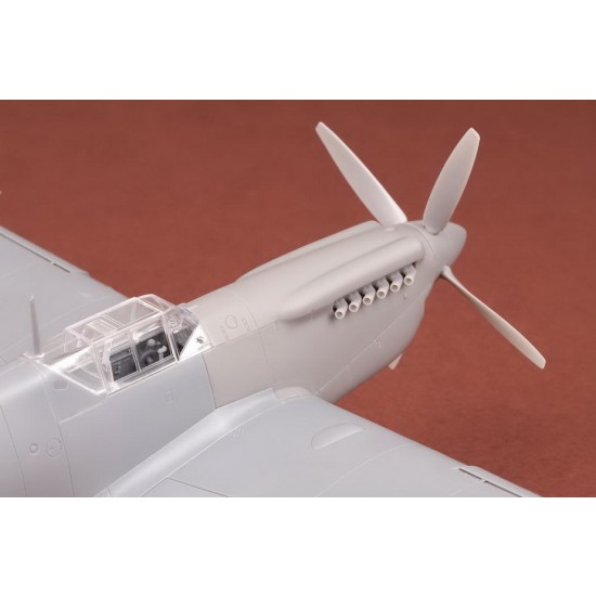 1/48 Spanish AF Hispano HA-1112 M.1L Buchon Conversion set for Tamiya Bf-109G-6 kit 1/48 Spanish AF Hispano HA-1112 M.1L Buchon Conversion set for Tamiya Bf-109G-6 kit