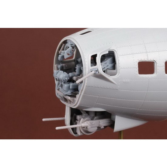 1/48 B-17G Bombardier Position & Chin Turret Upgrade Detail Set for HK Models 1/48 B-17G Bombardier Position & Chin Turret Upgrade Detail Set for HK Models