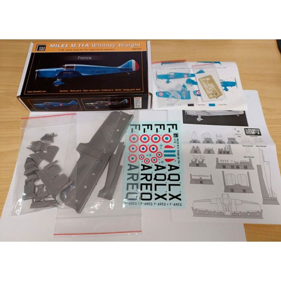 1/72 Miles M.11A Whitney Straight France Full Resin kit 1/72 Miles M.11A Whitney Straight France Full Resin kit