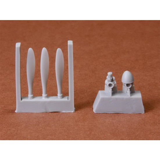1/72 Fiat G.50/bis Propeller set for Fly kit 1/72 Fiat G.50/bis Propeller set for Fly kit