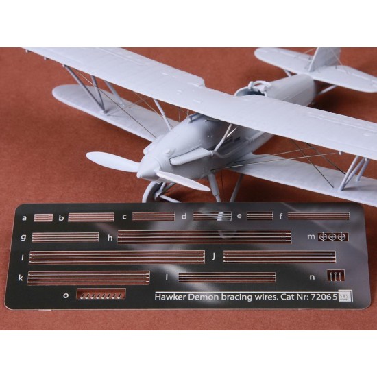 1/72 Hawker Demon Rigging Wire set for Airfix kit 1/72 Hawker Demon Rigging Wire set for Airfix kit