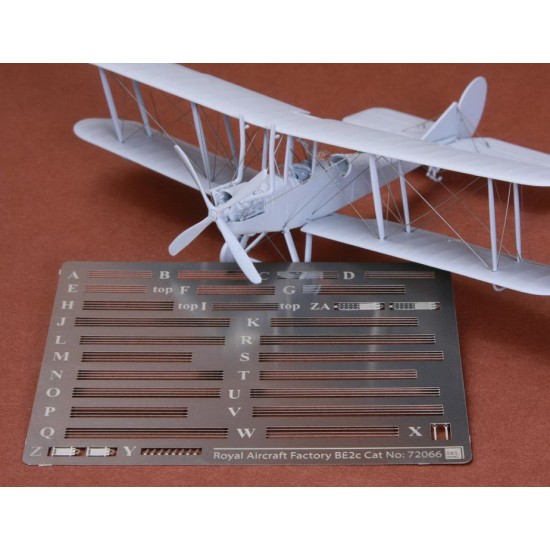 1/72 Royal Aircraft Factory BE.2c Rigging Wire set for Airfix kit 1/72 Royal Aircraft Factory BE.2c Rigging Wire set for Airfix kit