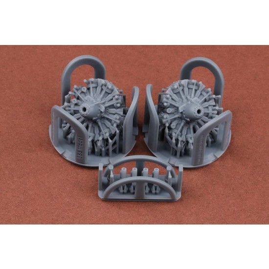 1/72 Bristol Blenheim Mk.I-IV (Mercury) Engine set for Airfix kit 1/72 Bristol Blenheim Mk.I-IV (Mercury) Engine set for Airfix kit