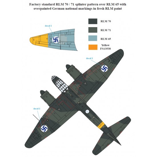 1/48 Junkers Ju-88A-4 in Finnish Service Decals for Dragon/ICM kit 1/48 Junkers Ju-88A-4 in Finnish Service Decals for Dragon/ICM kit