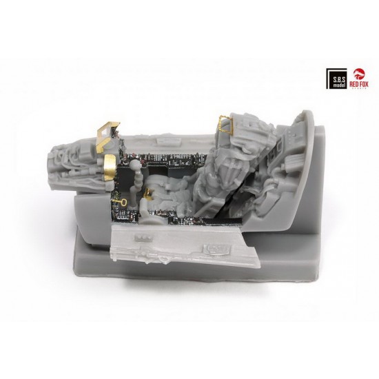 1/48 Mirage III C Cockpit & Wheel Bays Detail set for Eduard/Hobbyboss kits 1/48 Mirage III C Cockpit & Wheel Bays Detail set for Eduard/Hobbyboss kits