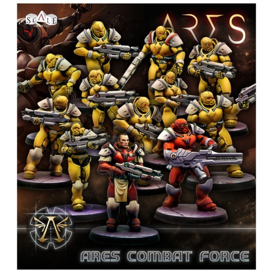 1/48 (35mm Scale) Fallen Frontiers Combat Forces Ares Figures Set 1/48 (35mm Scale) Fallen Frontiers Combat Forces Ares Figures Set