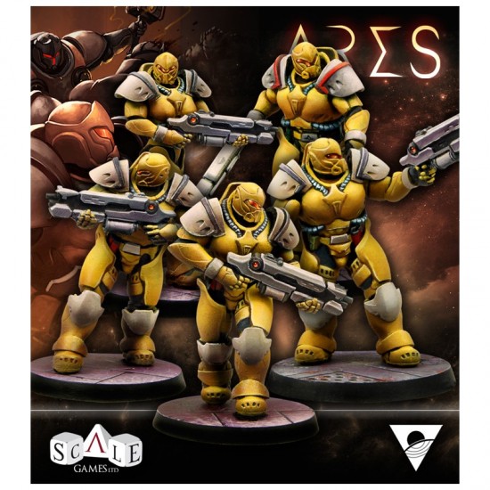 1/48 (35mm Scale) Fallen Frontiers Combat Forces Ares Figures Set 1/48 (35mm Scale) Fallen Frontiers Combat Forces Ares Figures Set
