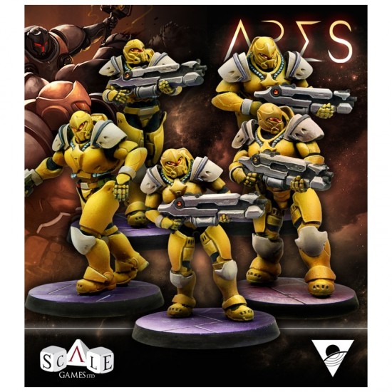 1/48 (35mm Scale) Fallen Frontiers Combat Forces Ares Figures Set 1/48 (35mm Scale) Fallen Frontiers Combat Forces Ares Figures Set