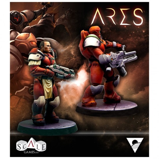 1/48 (35mm Scale) Fallen Frontiers Combat Forces Ares Figures Set 1/48 (35mm Scale) Fallen Frontiers Combat Forces Ares Figures Set