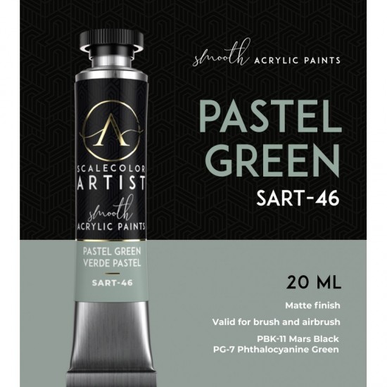 Pastel Green (20ml Tube) - Artist Range Smooth Acrylic Paint Pastel Green (20ml Tube) - Artist Range Smooth Acrylic Paint
